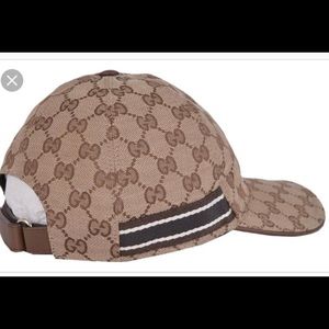 Original GG Canvas Baseball Hat with Web